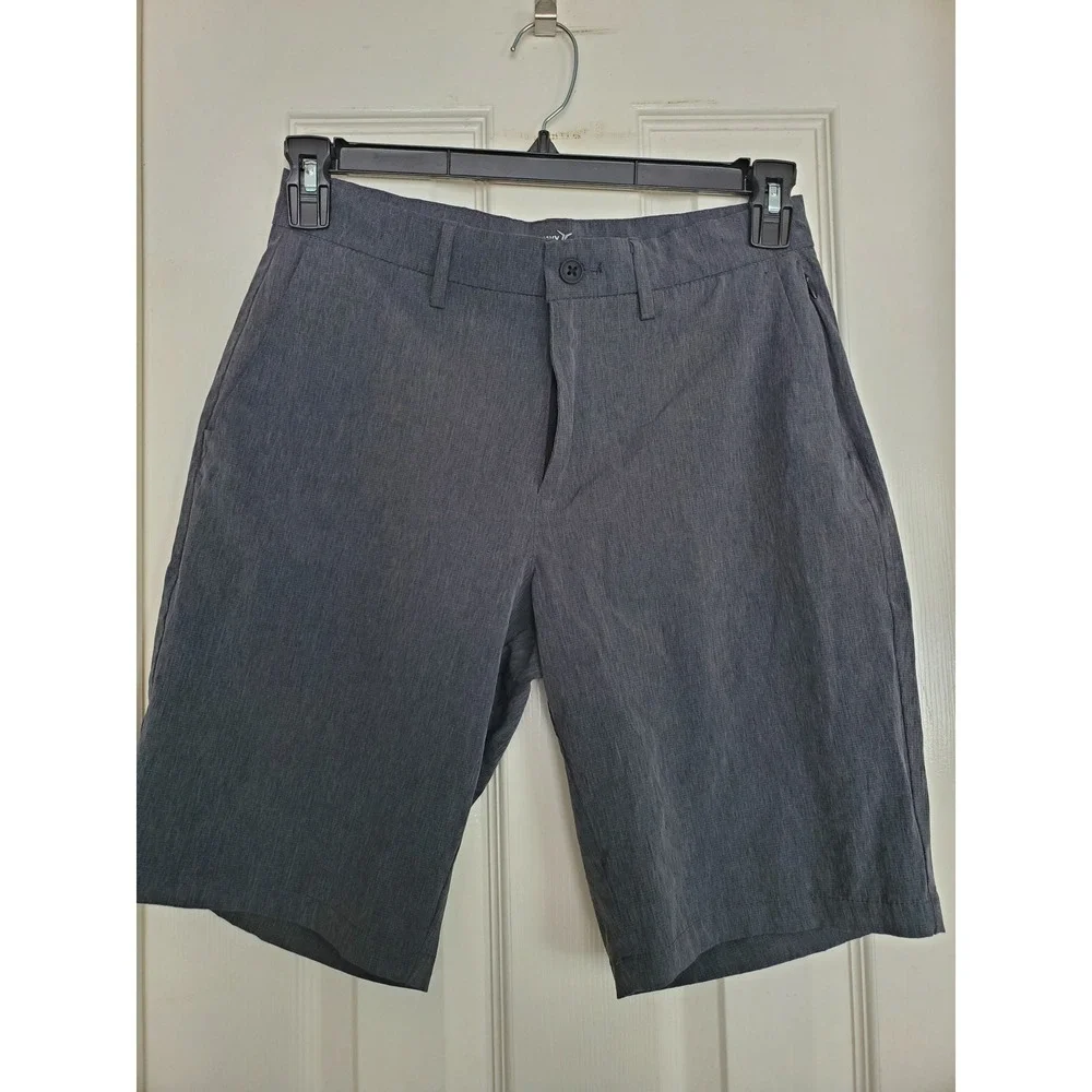 Old Navy Active Shorts Gray StretchTech Athletic Performance Hiking Golf Size 28